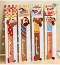 School Stationery Kids Cartoon Cute Kawaii Dog 12cm Magnetic Soft Student Ruler