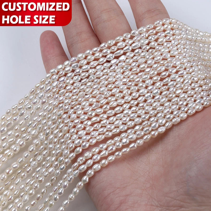 Natural Fresh Water Pearl Necklace Loose White Freshwater Pearls Strands Kilos Color Freshwater Pearls