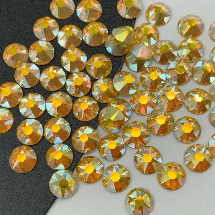 Wholesale Best Quality 16 Cuts Crystal Rhinestone 16 Facets AB Color Crystals 2088 Cuts Diamond DIY Garment Accessories
