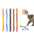 Cheap Elastic Colorful Cat Spring Toy Spring Interactive Cat Toys Funny Pet Toys Wholesale