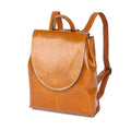 2021 European Style School Backpack Dirt-proof Leather Crossbody  Small Woman Bag Teenage Girls Zaino