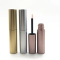 8ML Eyeliner Tube Packaging Gold Silver Rose Gold Eyelash Growth Liquid Eye Lash Vials Empty Glue Bottle Cosmetic Container