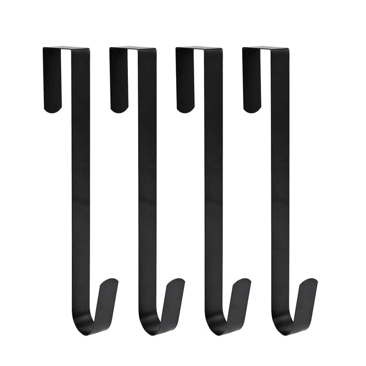 Z-Type Hook Home Unmarked Coat Hanger S-Type Door Hook Clothes Hanger Cabinet Wardrobe Door Back Hook