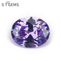 Loose Gemstone Oval Cut Circonia Cubic Zirconia Mystic Cz Stone