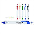 Click Plastic Ball Pens with Customized Color & Logo Blue/Red/Black Ink for Office & School Use