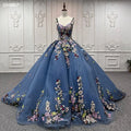 Jancember 9897 Lace Glitter Blue Elegant Sweetheart Sequins Evening Dresses Gowns