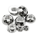 Anti Screw Bolt Theft M3 Security M2 Car Antitheft Vandal Nut Black X 6Mm Screws 5 Lobe Three Slots M6 1 12 Mm