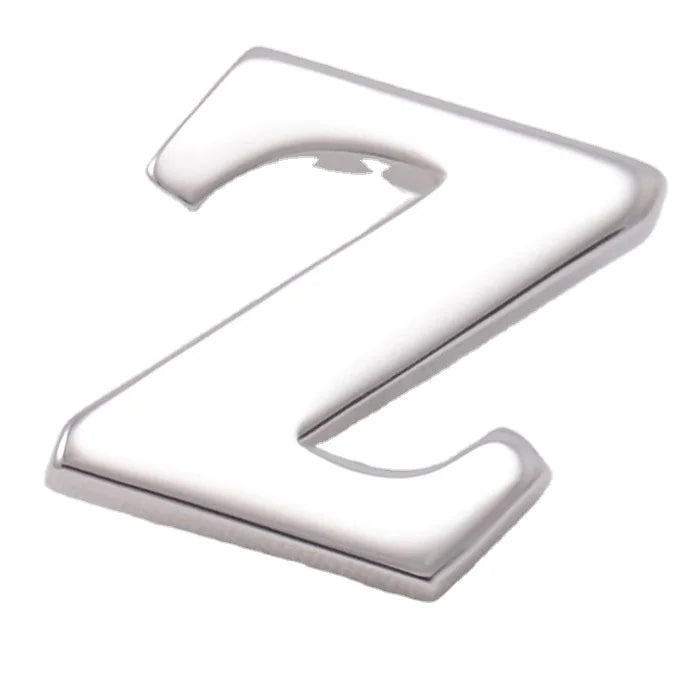 Men's Women's Initial Alphabet Letter Lapel Pins Silver Metal Collar Badges Brooches for Business Wedding or Graduation Gifts