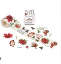 KYW Christmas Stickers Small Vinyl Pvc Snowboard Stickers in Roll