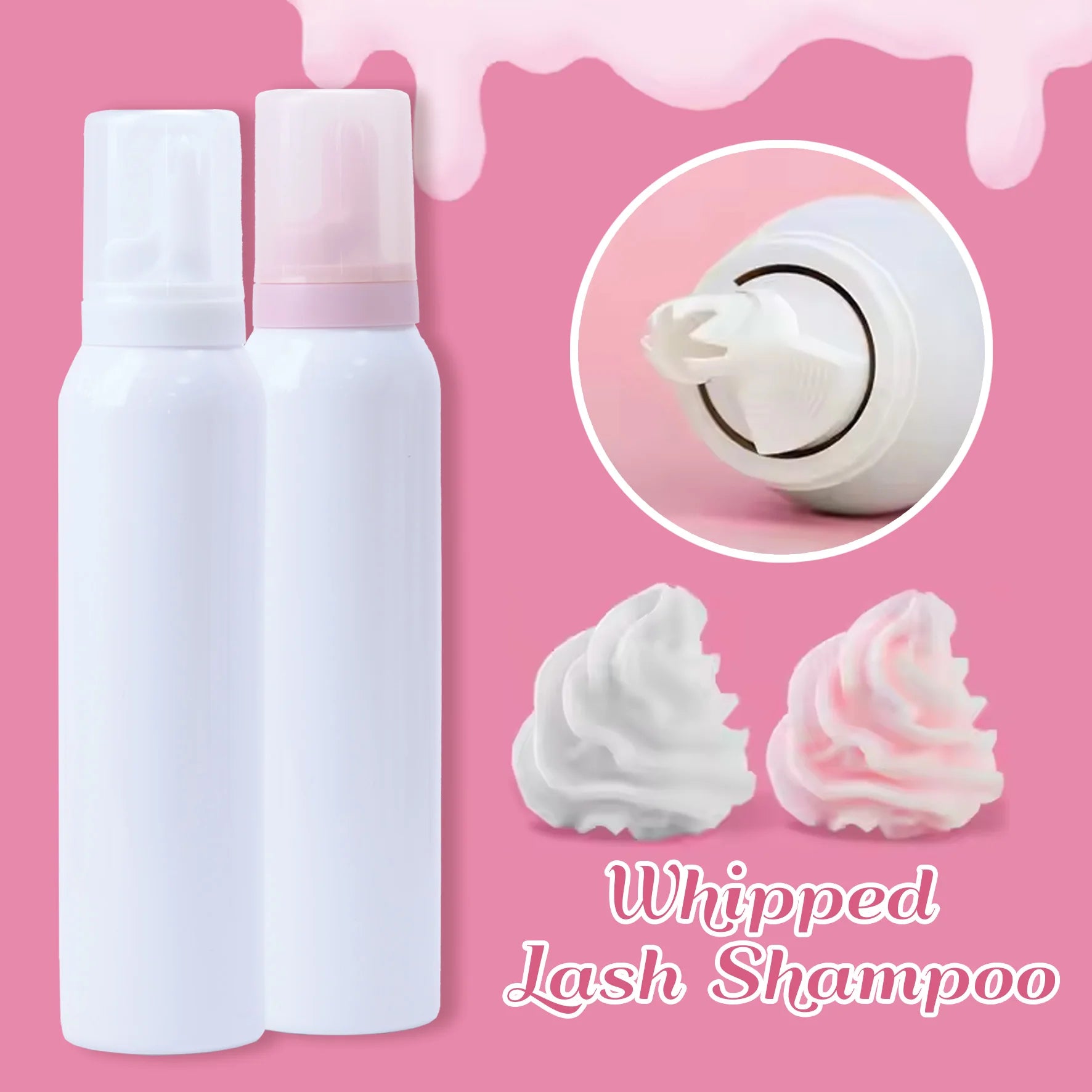 Wholesale Eyelash Extension Eyelash Foam Cleanser Shampoo Lash Foam Eyelash Cleaning Brush Shampoo Lash Foam Shampoo