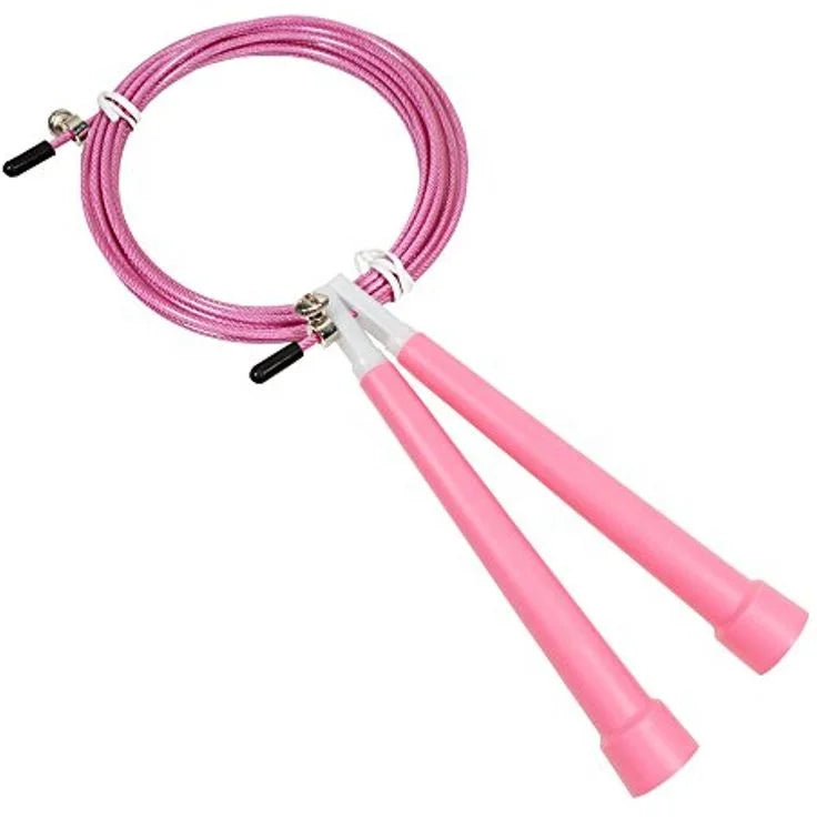 Hot Sale Durable PVC Skipping Rope Adjustable Length Jump Rope High Speed Jump Ropes