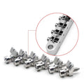 Guitar Bridge Saddle for Tune-O-Matic Bridge Guitar Parts Black/Gold/Chrome