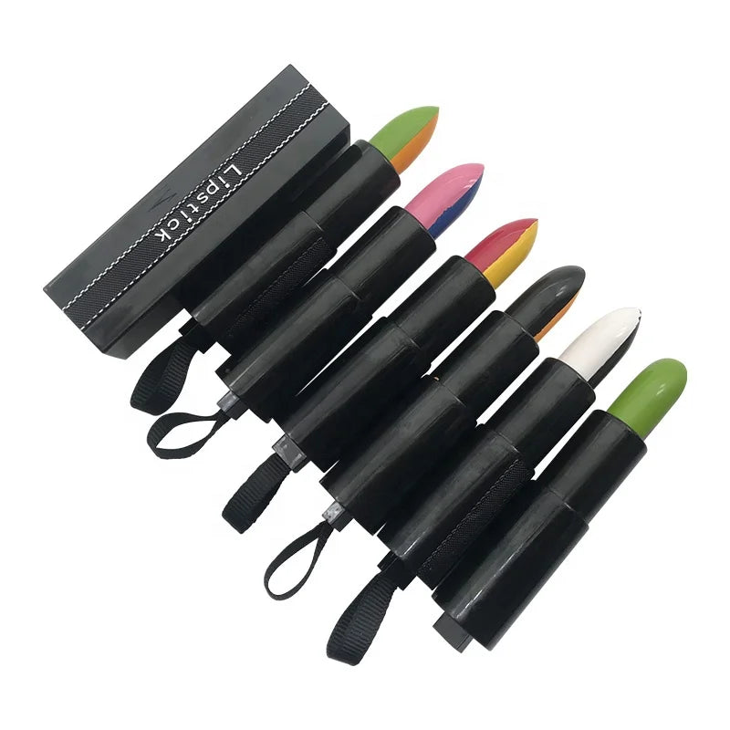 News Matte Lipstick Mineral Vegan Two Colors Sunscreen Moisturizing Waterproof Features HALAL Certified Custom Logo Option