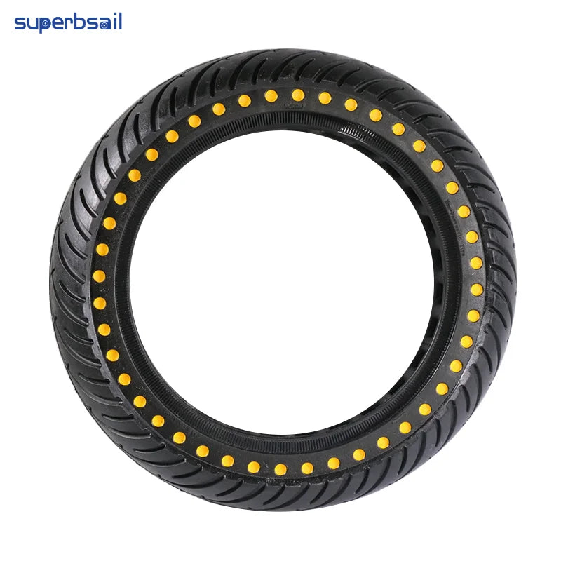 EU Stock Original Durable Xiaomi M365 MI Scooter Tyre Solid Hole Non-Pneumatic Rubber Wheel with Shock Absorber