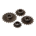 Motorcycle Front Gear Box Sprocket T8F 11/13/14/17/20T Pinion for 47/49cc Minimoto Mini Dirt Pit Bike Moped Scooter Brown Metal