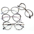 AM002 Ladies Fashion Luxury Acetate Optical Frames Popular Acetate and Metal Combinations Eyeglasses Frames