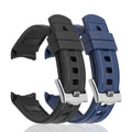 12 Colors TPU Curved End Silicone Belts 20mm Watch Strap Good Quality Waterproof Soft Sport Rubber Watch Bands Accessories