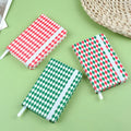 2025 A5 Laptop Creative Sequin Notepad Christmas Gift Custom Promotional Gift Event Giveaways Diamond Lattice Design Notebook