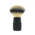 Matt Black Metal Handle Shaving Brush Synthetic Hair