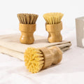 Natural Bamboo Mini Dish Brush Multi-Functional for Home Kitchen Cleaning Durable and Versatile in Pot Cleaning and Dish Wash