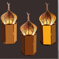 Wholesale Creative Wooden Ramadan Lanterns for Home Decoration Featuring Unique Lighthouse Design Dropshipping