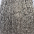100% Remy Brazilian Crochet Hair Bulk Weave Bundle Extensions Natural Weaving Colour Grey Human Hair
