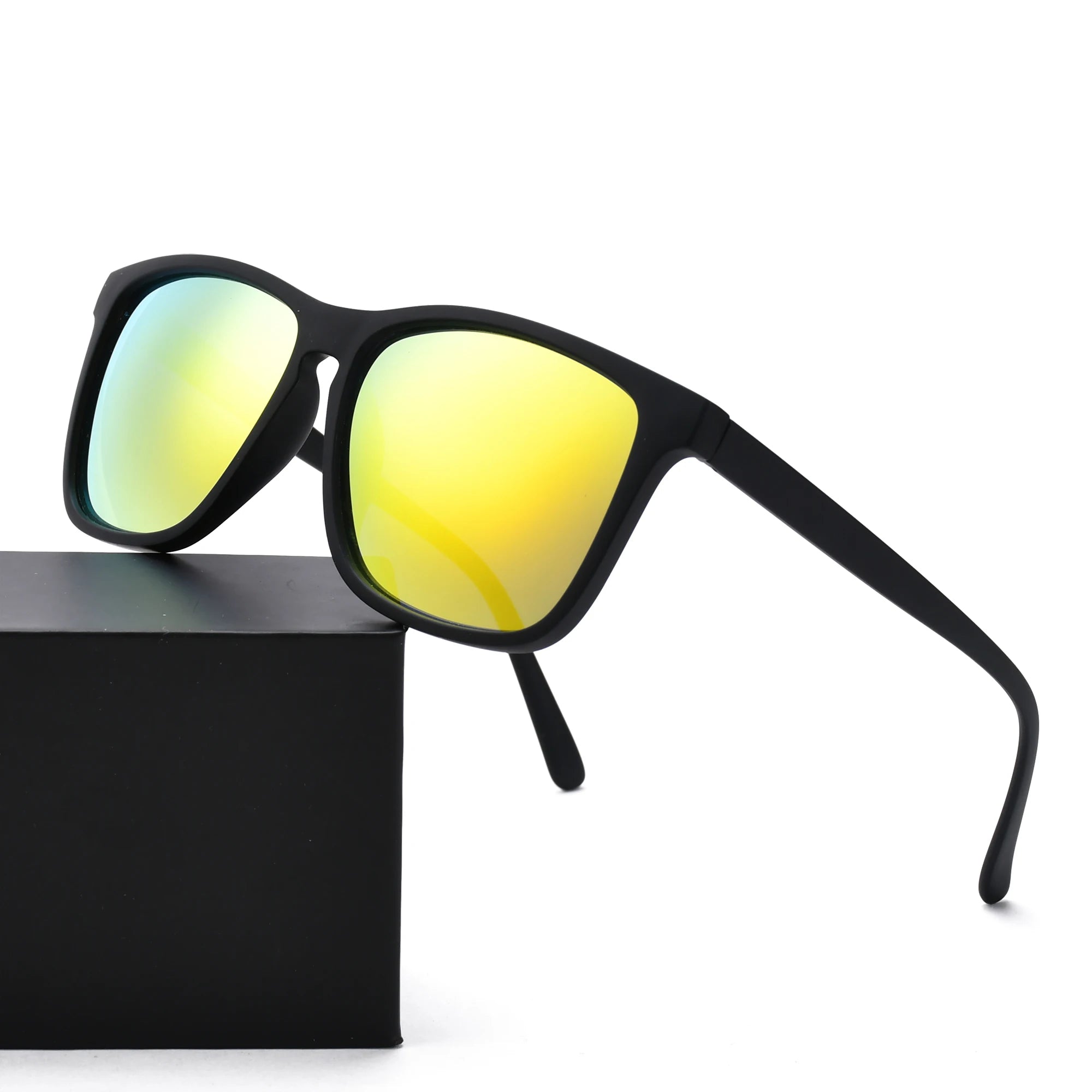 2024 Own Patent Unisex Fashion Custom Logo Polarized Sunglasses Anti Glare Driving Glasses Sunglasses