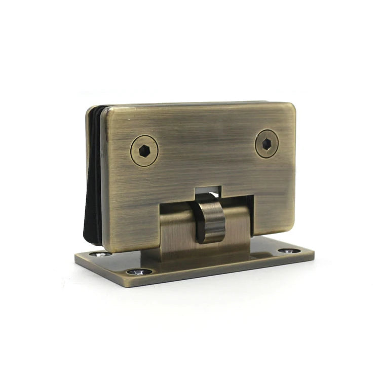 Zinc Alloy 90 Degree Wall to Glass Door Hinge