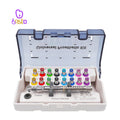 Dental New Design Screwdriver Tools Dentist Implant Torque Wrench Ratchet Prosthetic Set 10-80NCM With Drivers & Wrench Kit