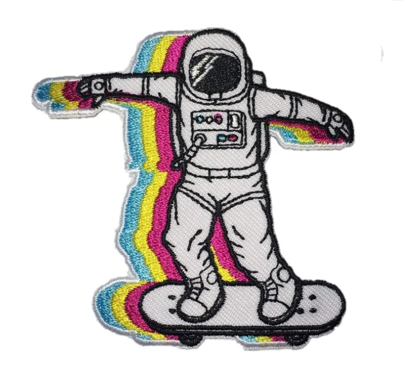 Heat Transfer Patch on Clothes Embroidery Patch of Custom Designer Iron on Heat Press Patches