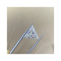 VVS1 D Loose Moissanite 0.5CT to 3CT GRA Certificate White Triangle Cut Moissanite Diamond Gemstones