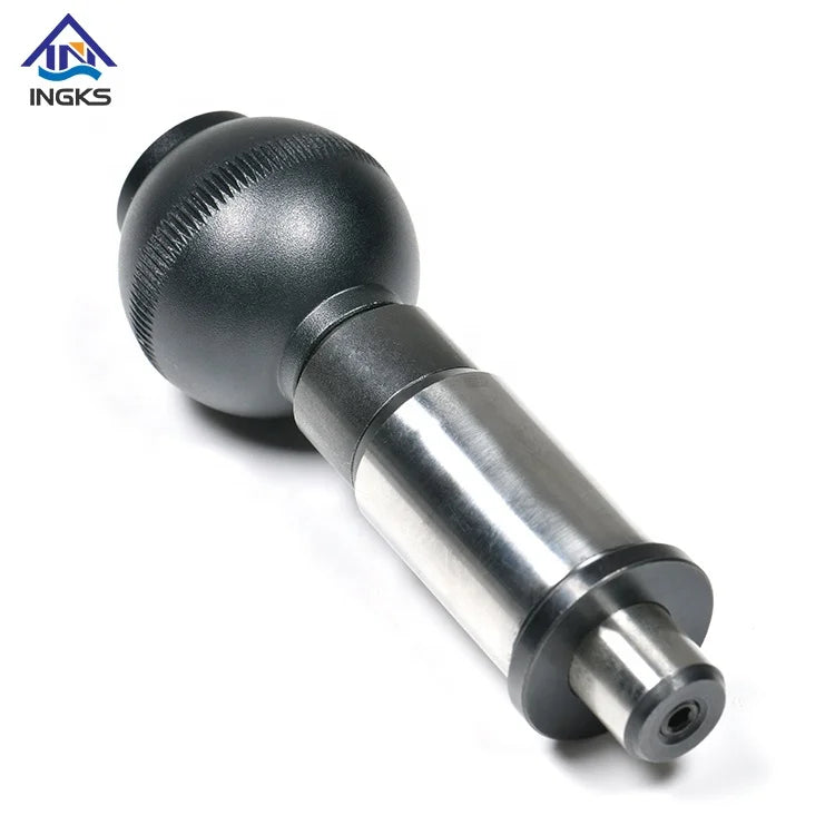 Carbon Steel Body Zinc Coated Plastic Head Support Customization Ball Head Pull Knob Indexing Plunger Corrosion Resistant