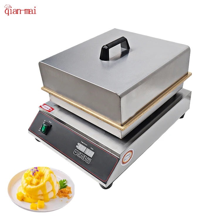 Best Sellers Crepe and Pancake Makers Non-Stick Copper Plate Japanese Souffle Pancake Maker Gas Electric Souffle Maker Machine
