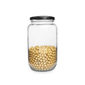 Food Grade 700ml Round Canned Food Honey Jam Sauce Pickle Glass Storage Jar with Lug Cap