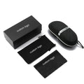 Best Sell Custom Logo Sunglasses Box EVA Sunglass Case Rigid Packaging Box Eyeglasses case Cleaning Cloth Glasses Bag Pouch