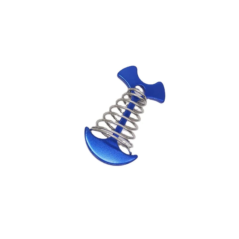 TP3003 New Product Durable Aluminum Alloy Spring Ground Anchor Fixed Rope Fishbone Nail