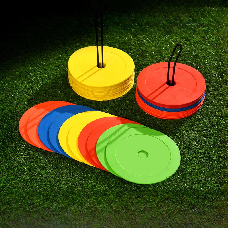 Durable TPR 15.2CM Mini Soccer Training Discs Agility Markers Football Drills Multi-color Custom Logo Outdoor Use Multi-Sport