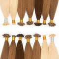 Keratin Itip Russian Remy Unprocessed Double Drawn Keratin K U I Flat Nano Tip Human Hair Extensions Wholesale