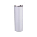 16oz 20 oz Double Wall Stainless Steel Sublimation Skinny Tumbler Cups with Lid and Straw