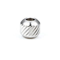 Hot Sales Irregular Thread Winding Loose Beads Geometry Shape Spacer Charms Stainless Steel DIY Jewelry