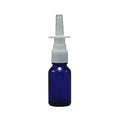 1/2oz 15ml TransparentBlueBrownGreen Nasal Sprayers Refillable Press Spray Head Spray Glass Bottles for Saline Solutions