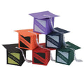 CSMD Chinese Manufacturer 6x6x6 Kraft Paper Material Green Color Wholesale Empty Students Congratulate Box for Graduation Favors