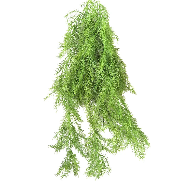 Flowers Plants Soft Glue Pine Branch Hanging for Wedding Artificial
