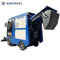 KW-2000FX Industrial Cleaning Machine Battery Road Sweeper Outdoor Vacuum Floor Sweeper Factory With CE