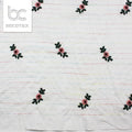 2026 New Floral Embroidered 100% Cotton Embroidery Fabric