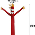 6-8ft Heaven Air Puppet Arm Flailing Tube Wacky Wavy Wind Flying Dancing Man DIY Stand Inflatable Waterproof Advertising Party