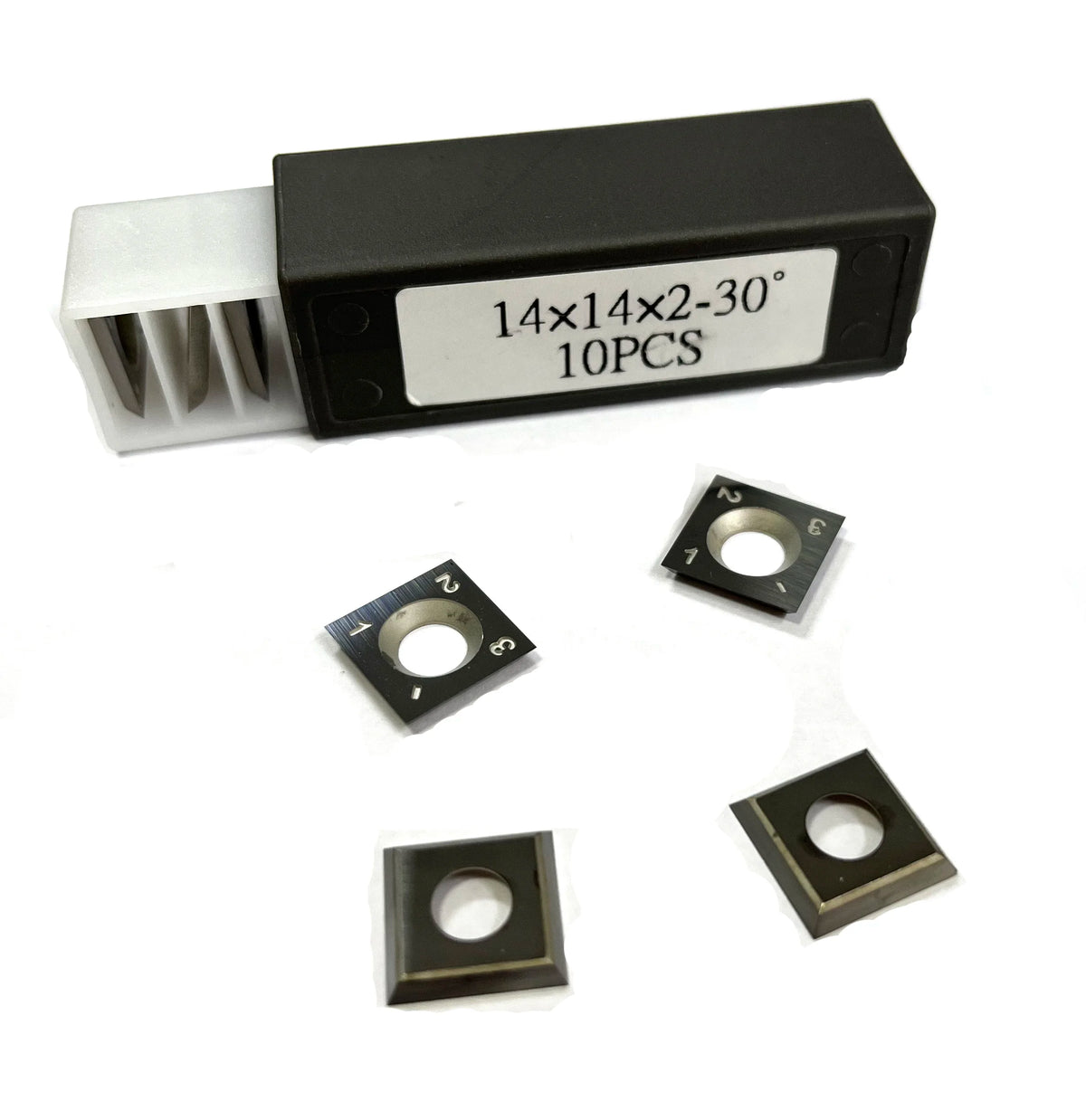 14x14x2.0mm Tungsten Carbide Inserts Replacement Planer Blade for Wood