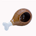 Creative 3D Pottery Ceramic Chicken Leg Cocktail Glass Funny Drumstick TIKI Mug 365ml for Bar Ice Cream Smoothies