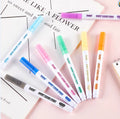 Acrylic Paint Markers Pens Set  Outline Marker Coloring Pens Painting Art Marker for DIY Card Making Drawing