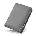 Men's Vertical Style Ultra-thin Multi-card Credit Card Holder Pu Material Men's Fashion Wallet